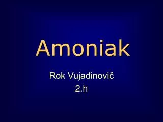 Amoniak