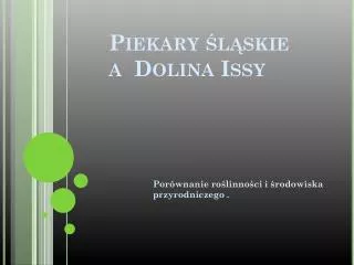 piekary l skie a dolina issy