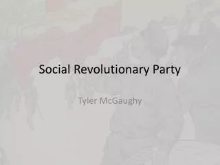 Social Revolutionary Party