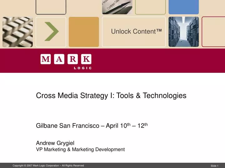 cross media strategy i tools technologies