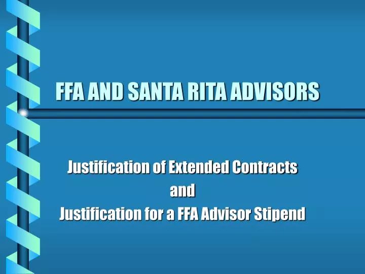 ffa and santa rita advisors