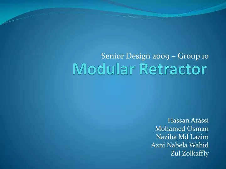 modular retractor