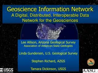 Geoscience Information Network