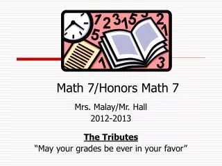 Math 7/Honors Math 7