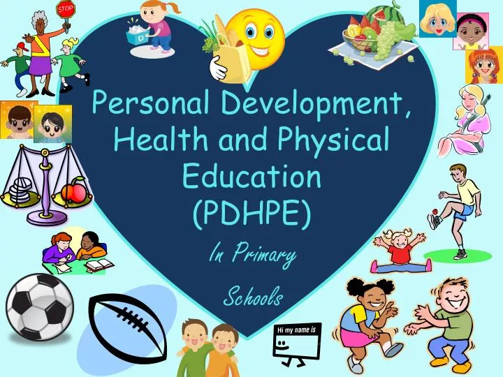 personal development health and physical education pdhpe