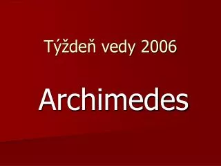 t de vedy 2006