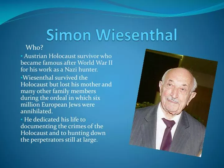 simon wiesenthal