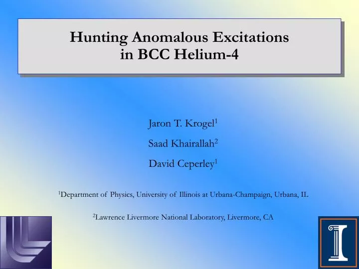 hunting anomalous excitations in bcc helium 4