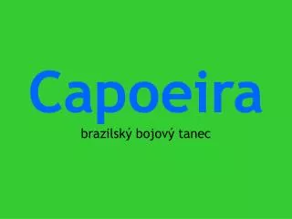 capoeira