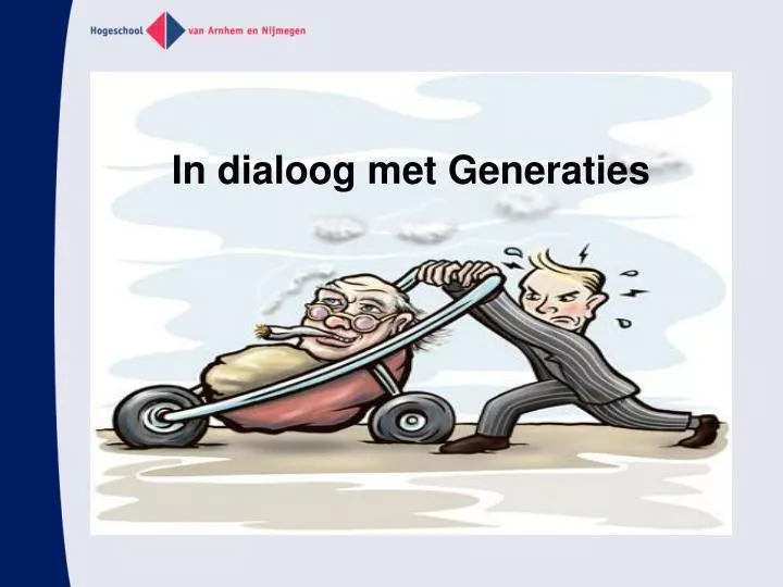 in dialoog met generaties