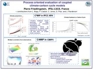 Pierre Friedlingstein, IPSL/LSCE, France
