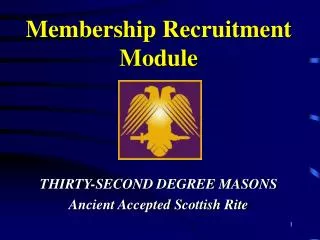 Membership Recruitment Module