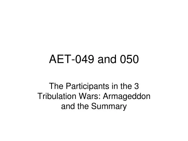 aet 049 and 050