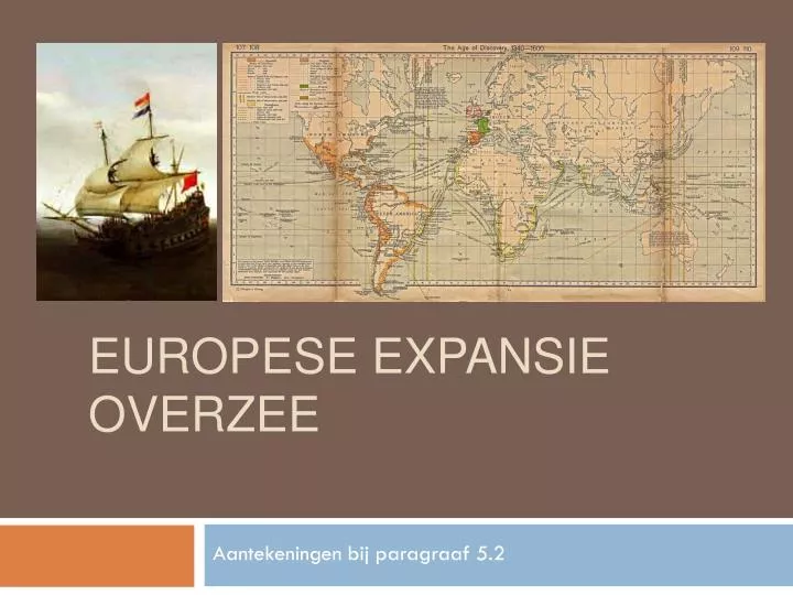 europese expansie overzee