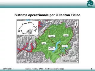 Sistema operazionale per il Canton Ticino