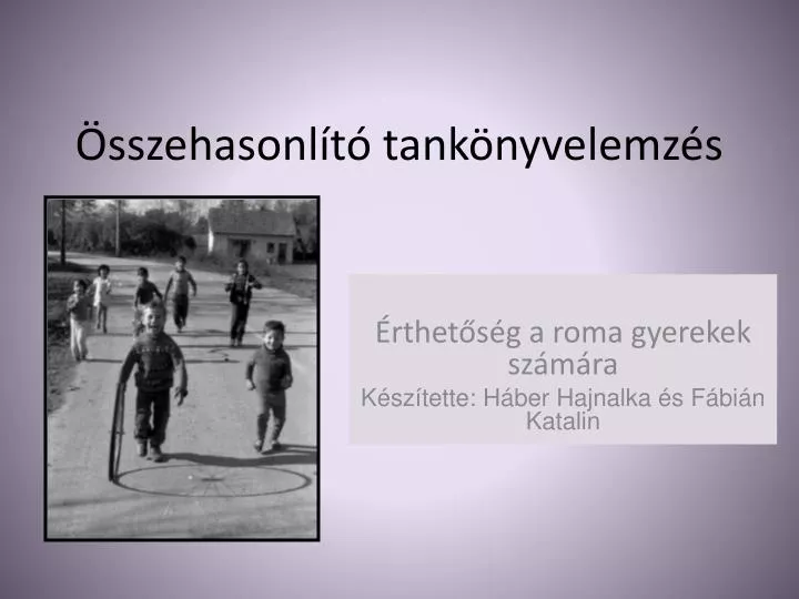 sszehasonl t tank nyvelemz s