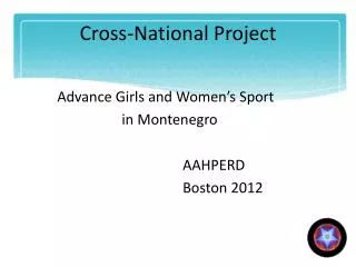 Cross-National Project