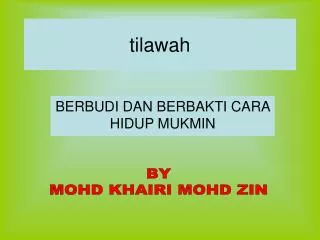 tilawah