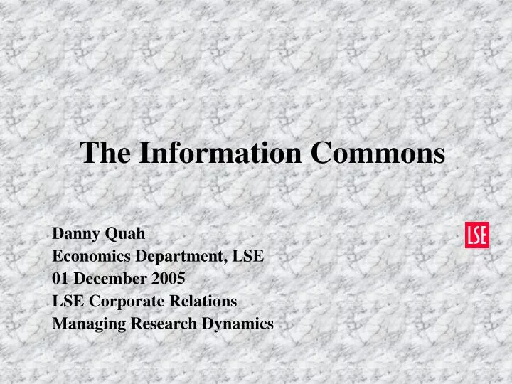 the information commons