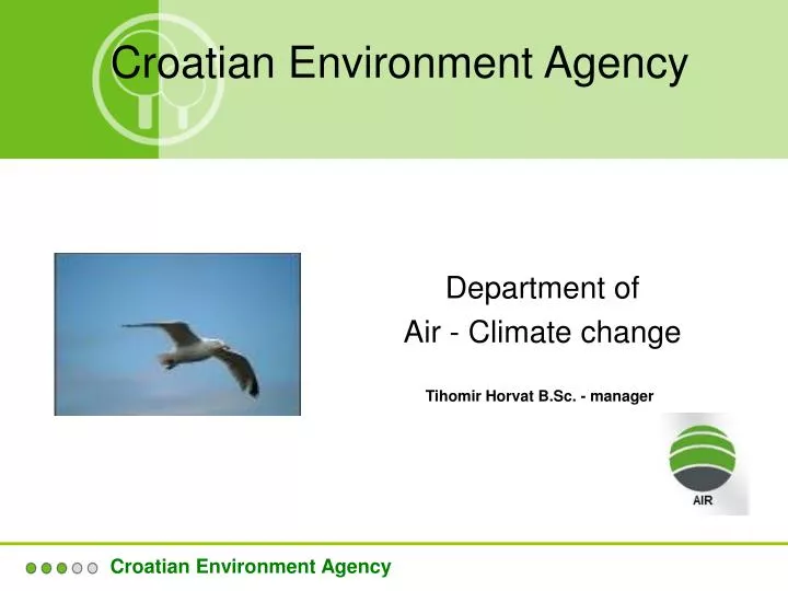 croatian environment agency