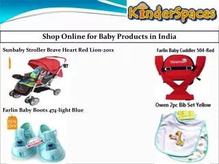 Baby shopping online