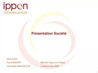 pr sentation soci t