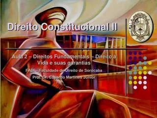 direito constitucional ii