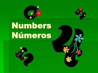 numbers n meros