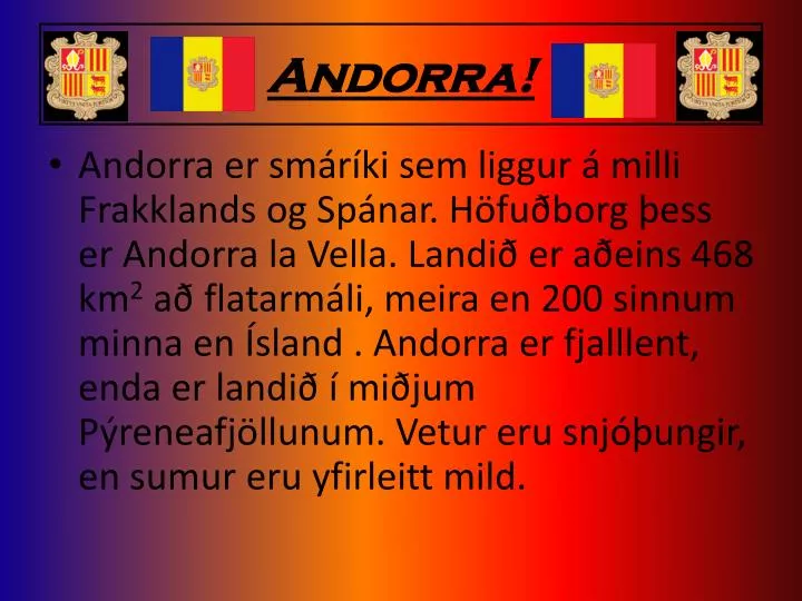 andorra