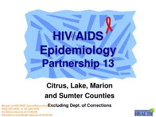 HIV/AIDS Epidemiology Partnership 13