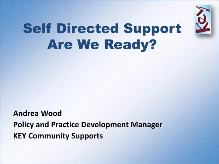 self directed support are we ready