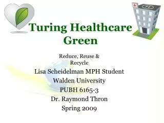 Turing Healthcare Green