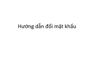h ng d n i m t kh u