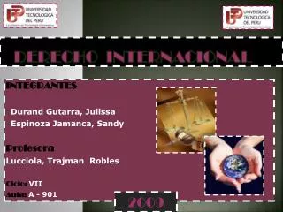 derecho internacional