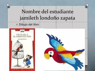 nombre del estudiante jamileth londo o zapata
