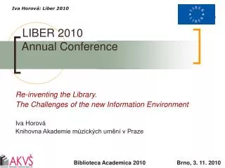 liber 2010 annual conference