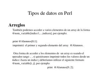 tipos de datos en perl