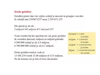 grote getallen