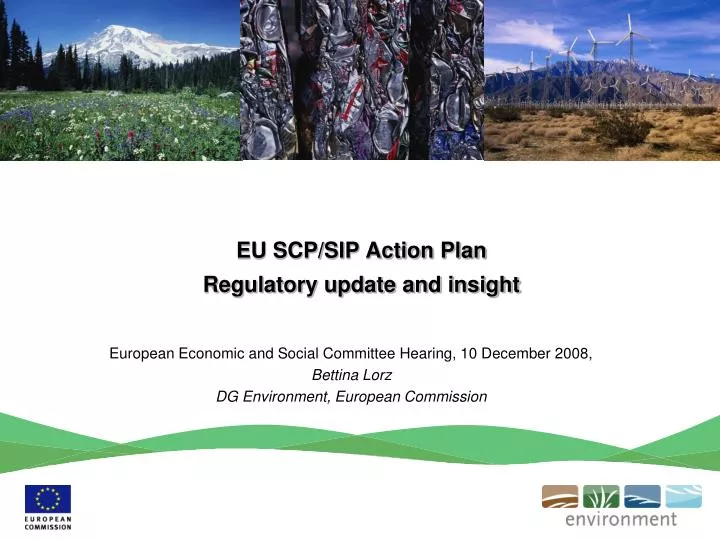 eu scp sip action plan regulatory update and insight