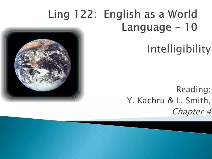ling 122 english as a world language 10