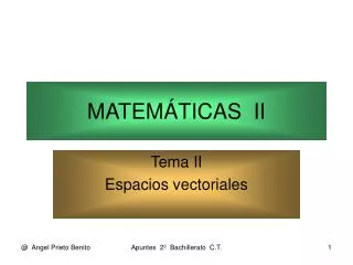 matem ticas ii
