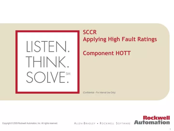 sccr applying high fault ratings component hott