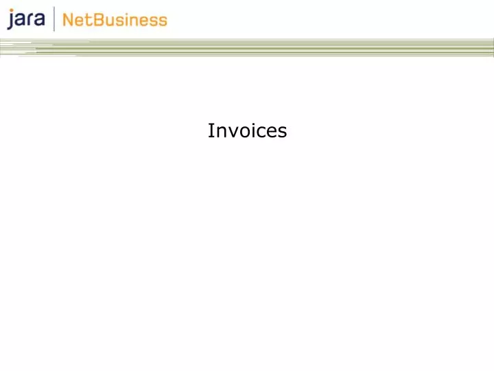 invoices
