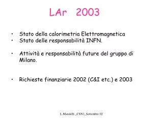 lar 2003