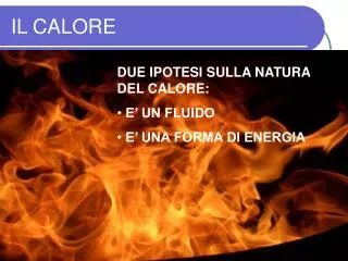 il calore