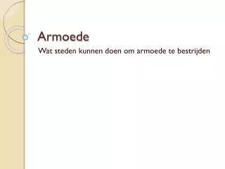 armoede