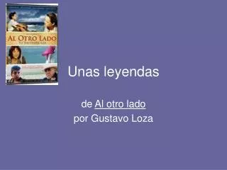 unas leyendas