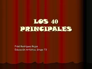 los 40 principales