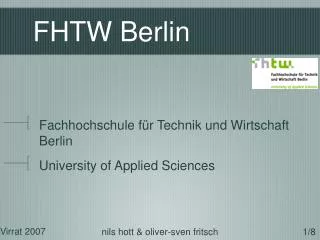 FHTW Berlin