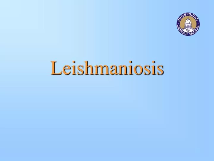 leishmaniosis